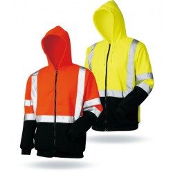 100% polyester 300D oxford fabric and man hi vis waterproofsafety silver reflective best winter jackets with hood