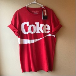 Vintage Style Coke Baggy T-Shirt   